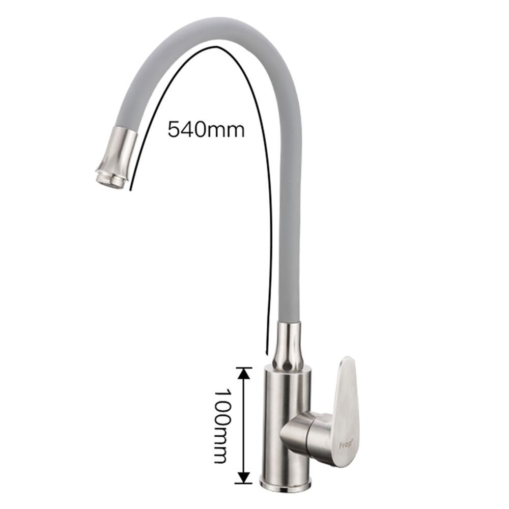 Смеситель для раковины, Frap, с кран-буксой, хром, F4427