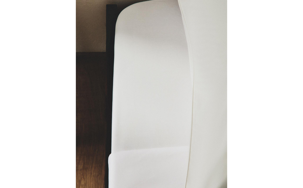 Простыня на резинке Zara Home перкаль, хлопок 100%, однотонный, 0030/900