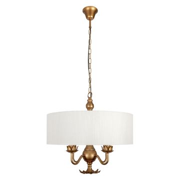 Подвесная люстра 4*Е14 10563P золото/белый Concord LOFT IT