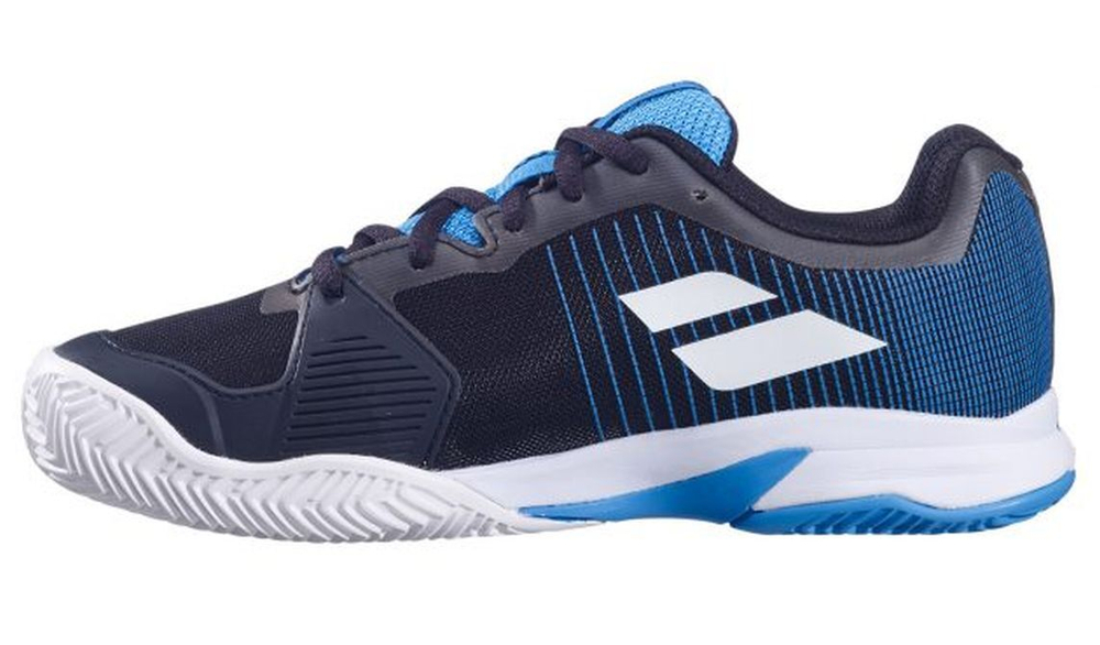 детские Кроссовки теннисные Babolat Jet Premura Junior - black/blue