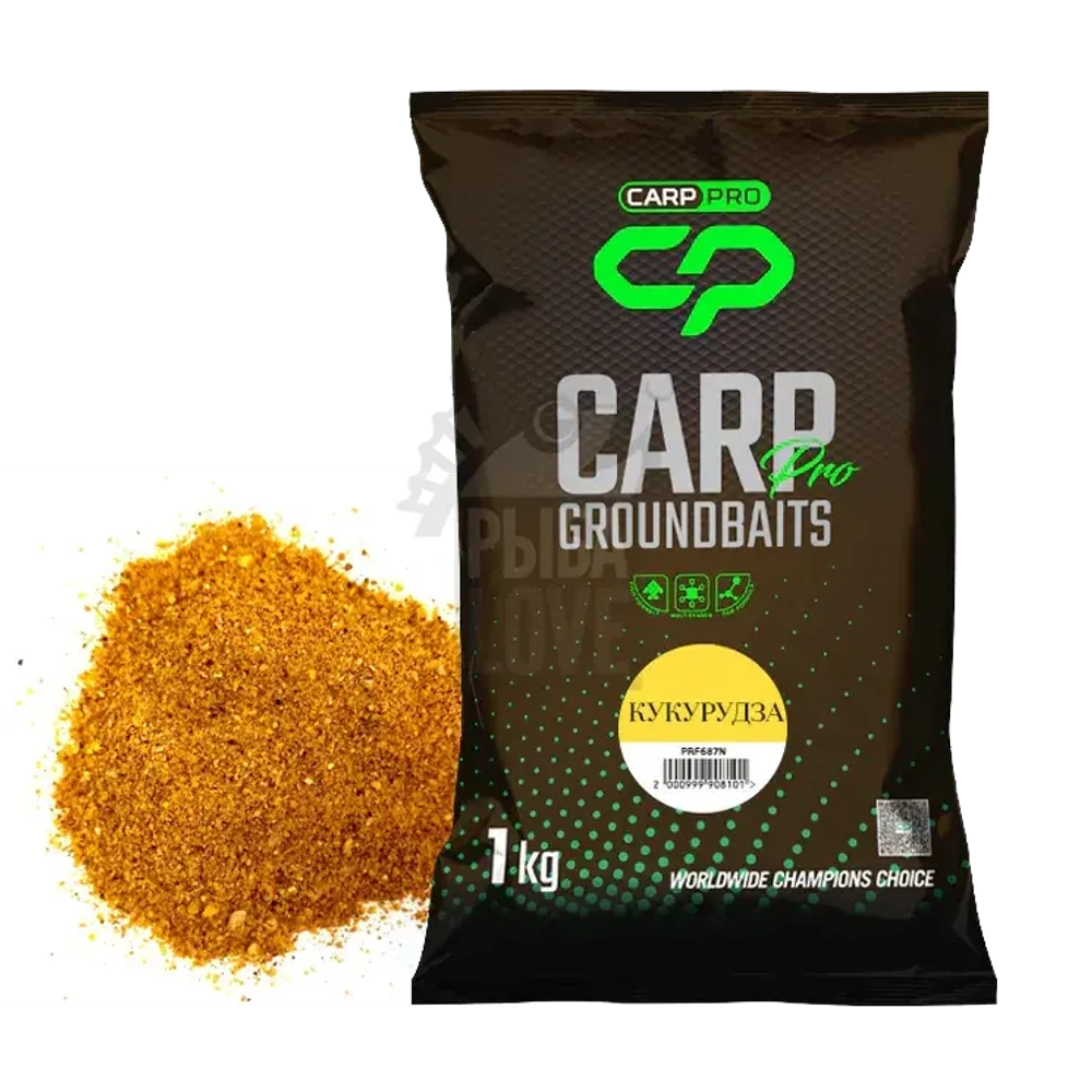 Прикормка Carp Pro Groundbaits Кукуруза 1 кг