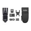 Вспышка накамерная Godox V100N TTL с круглой головкой для Nikon