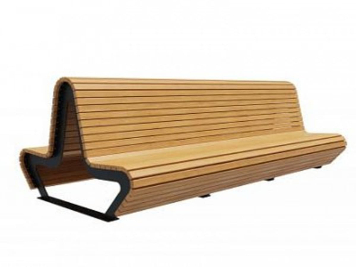 Скамья Новая волна двухсторонняя