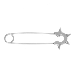 Серьга Булавка с шипами (041)