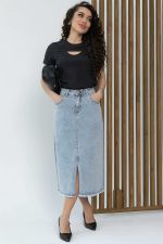 Футболка Дорис (черная) Б13352-50М LT Collection