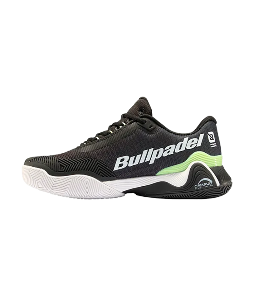 Bullpadel Hack Vibram 24I Черные-Зеленые кроссовки