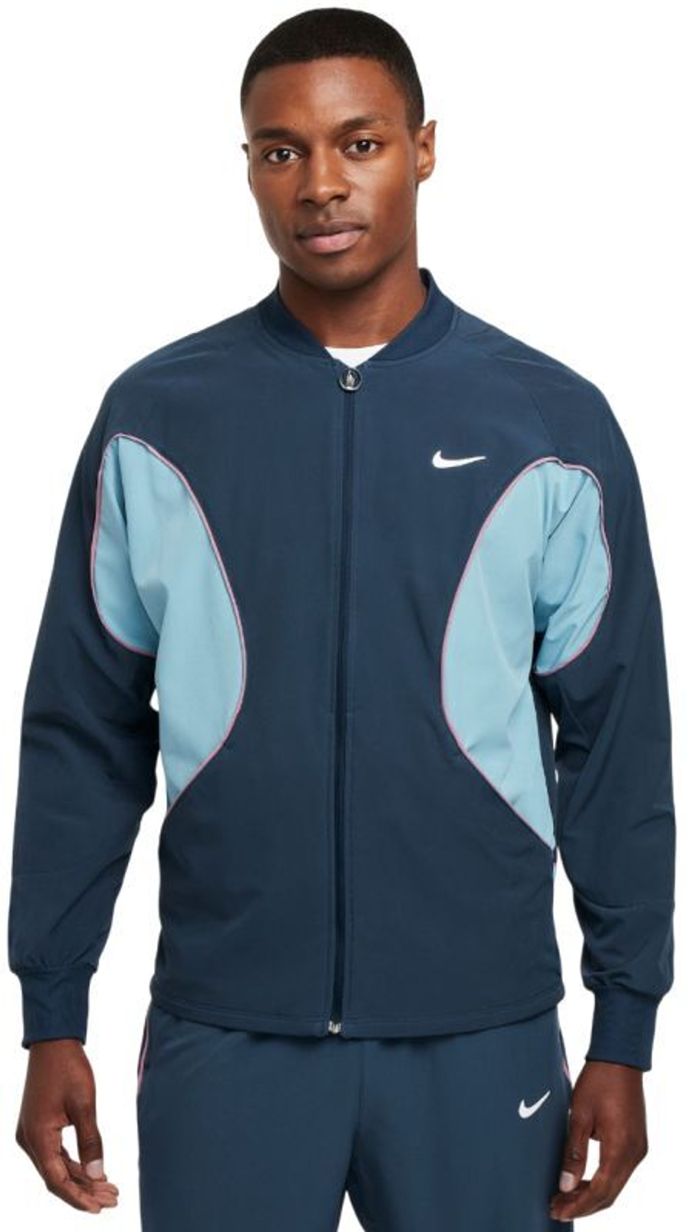 Мужская теннисная кофта Nike Court Dri-Fit Advantage - разноцветный