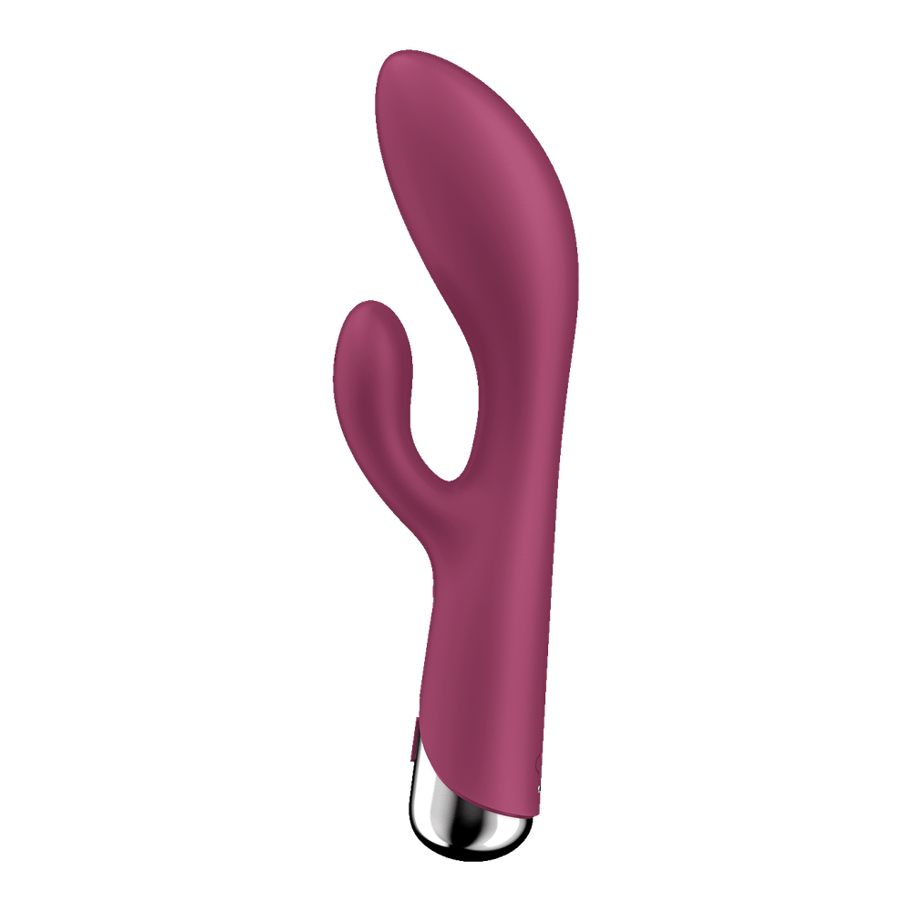 Вибратор кролик Satisfyer Spinning Rabbit 1, красный