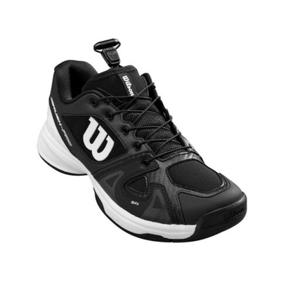детские Кроссовки теннисные Wilson Rush Pro Junior QL - black/white/black