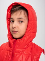 Жилет для мальчика "Хит" красный