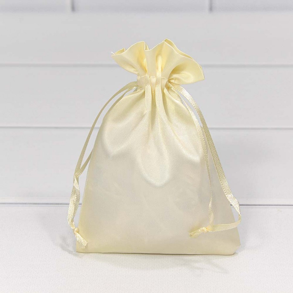 Мешочек 12х15см Атлас (Бежевый)