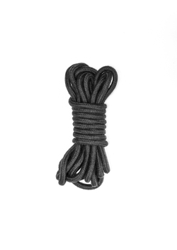 Веревка Party Hard Do Not Disturb Black, 5м
