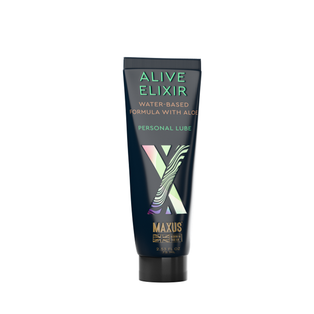 MAXUS Alive Elixir, на водной основе, Алоэ, 75 мл.