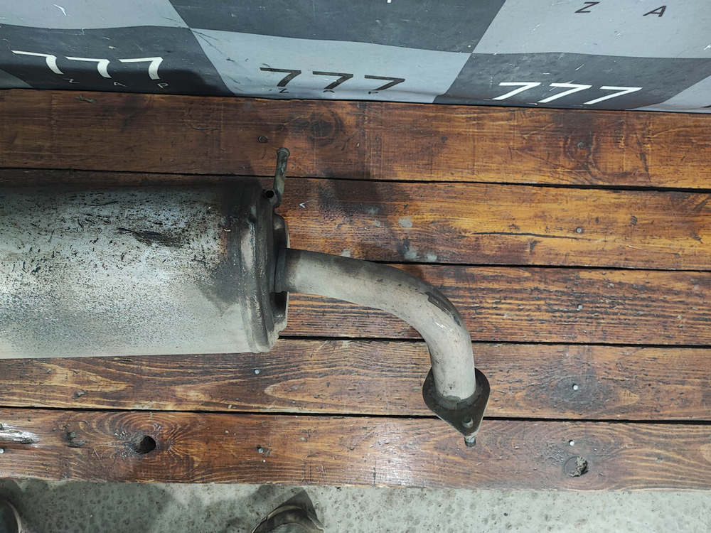 Глушитель Kia Rio 4 X-Line 17-нв Б/У Оригинал 28710H0500