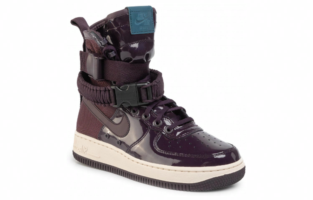 Кроссовки Nike Air Force 1 Ruby Rose Force Is Female Port Wine (Женская размерная сетка)