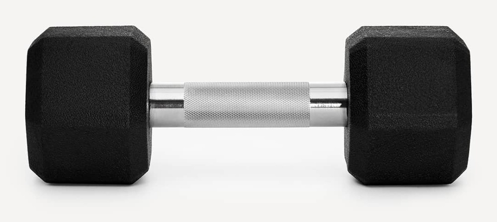 Гантель обрезиненная STARFIT DB-301 PRO 6 кг