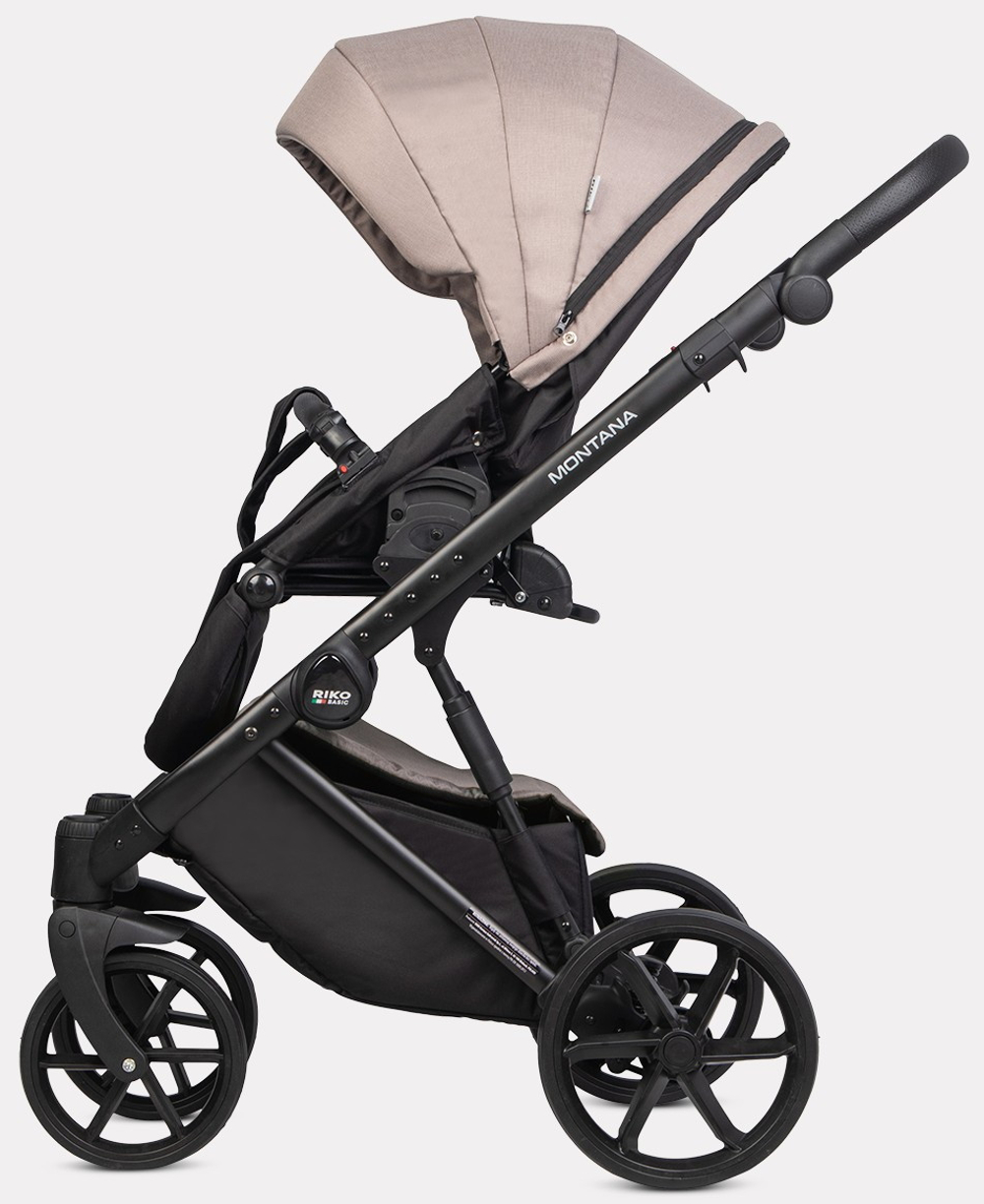 Детская коляска Riko Basic Montana 3 в 1 50 Beige (бежевый)