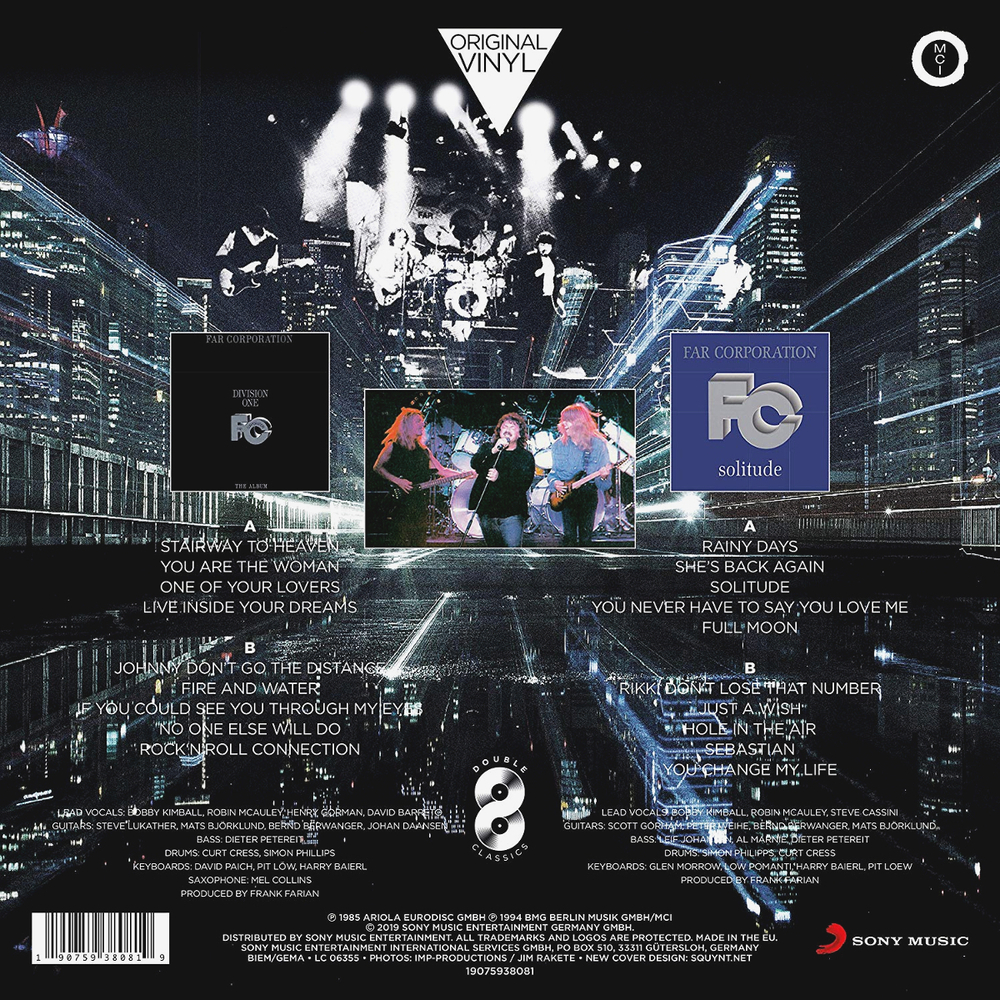 Far Corporation / Original Vinyl Classics: Division One - The Album + Solitude (2LP)