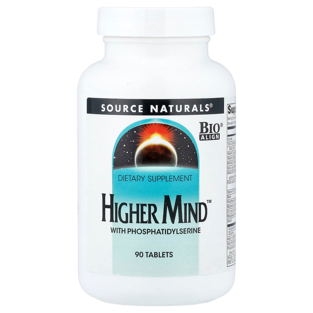 Source Naturals, Higher Mind™, 90 таблеток