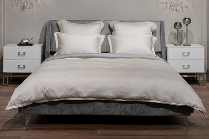Пододеяльник 200x220 Garda Decor жемчужный 144HF-40412