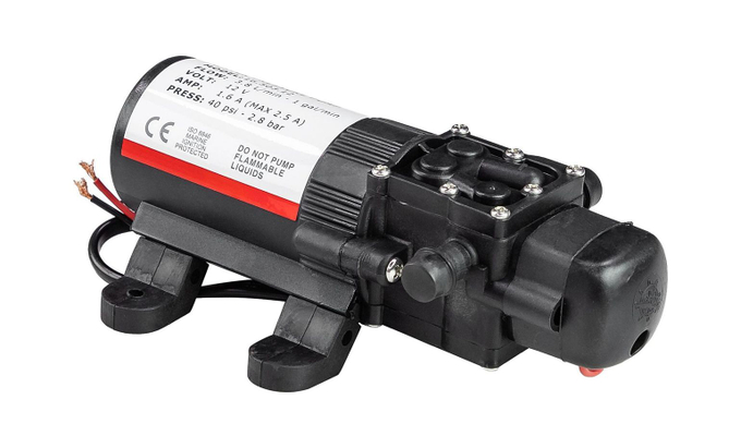 Помпа водоподающая мембранная Europump 4, 12 В, 3.8 л/мин, 2.8 бар, 2,6 A