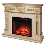 Каминокомплект Real Flame Corsica Lux 25,5/26 WT с очагом Sparta 25,5