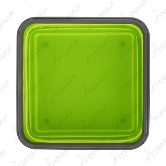 Контейнер силиконовый складной 1000мл с ловилкой (PR-FH052) PR