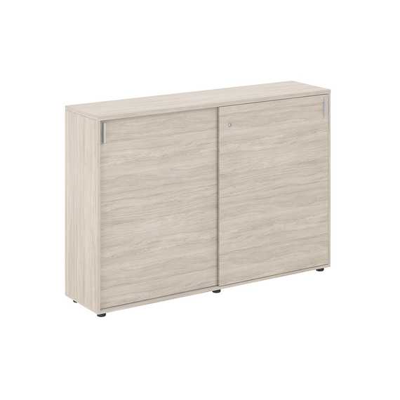 Шкаф низкий Сигма 1638х400х1125 средний, с замком