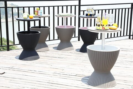 Стол пластиковый мини-бар Tagliamento Belle Cool Bar, тортора