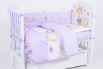 619 Комплект "Детский Мир" (6 предметов) 619/6 сиреневый, бязь