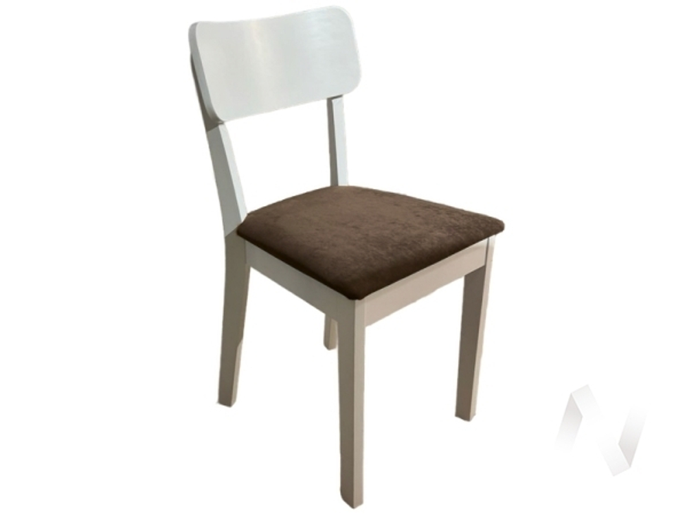 Стул Ривьера (опоры белый/вита 30 (коричневый)