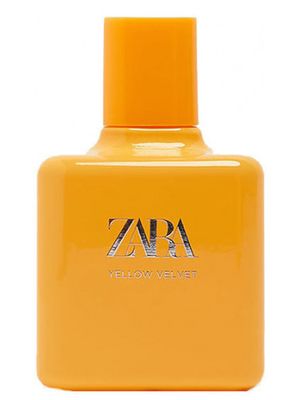 Zara Yellow Velvet