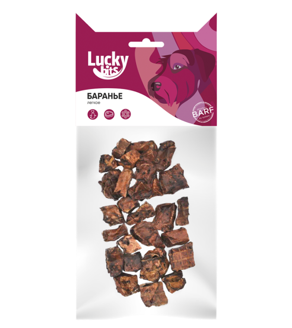 Lucky bits Баранье легкое 40гр.