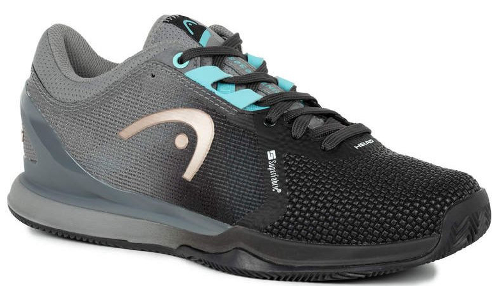 Женские Кроссовки теннисные Head Sprint Pro 3.0 SF Clay Women - черный