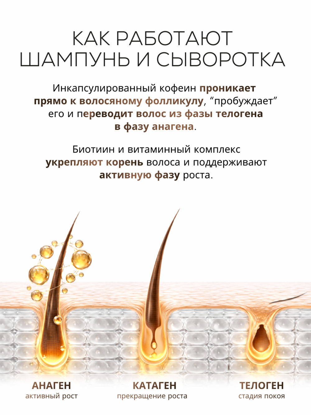 Трёхступенчатая система для роста и укрепления волос GROW IT