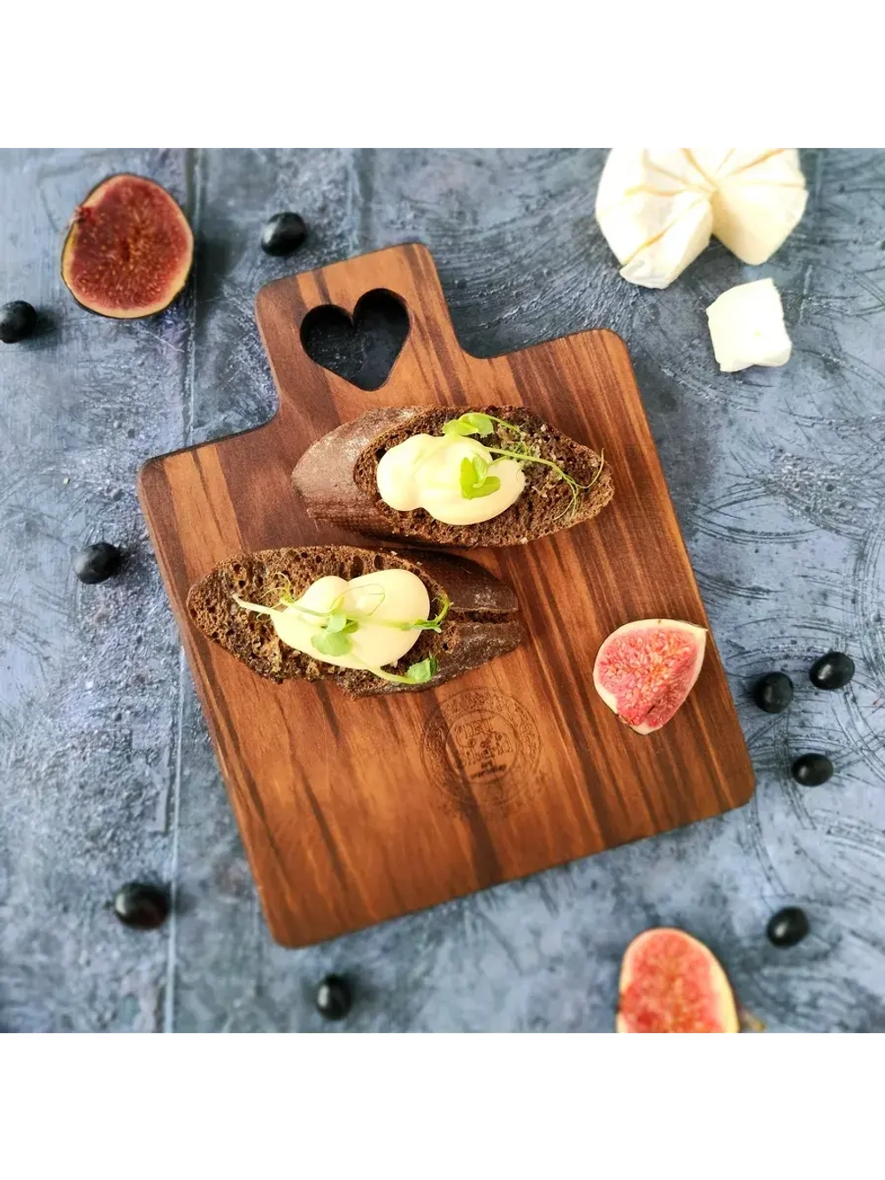 Разделочная доска сервировочная из кедра