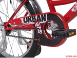 Велосипед NOVATRACK 18" URBAN  красный