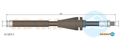 A.B.S. - 1112171-ADR - Brake Hose - Na nasem stanju artikl proizvodaca ADRIAUTO.