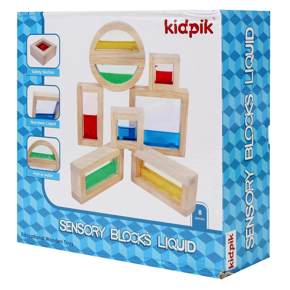 Конструктор деревянный с гелем, коробка C-41744