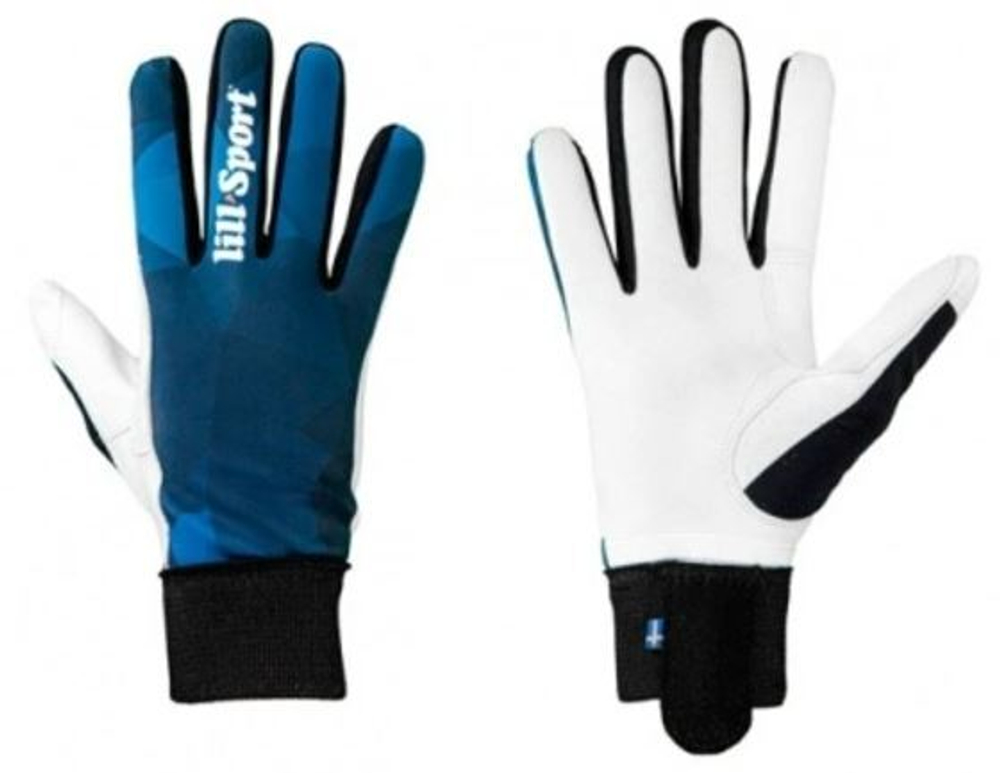 Перчатки Lillsport Solid Blue, 0682-02