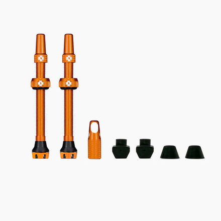 Ниппель бескамерный MUC-OFF Tubeless Valves V2 orange