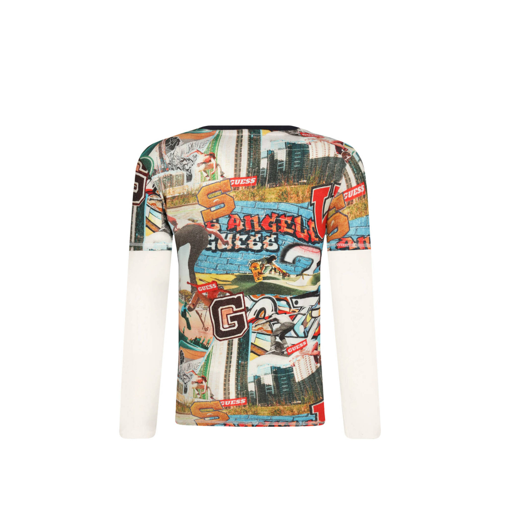 лонгслив Guess - разноцветная(L2YI06 K5M20)