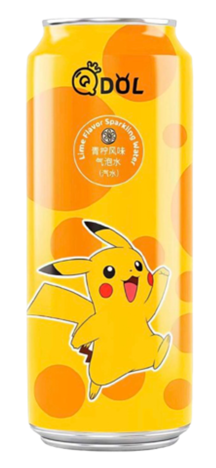 Газированный напиток QDOL Pokemon со вкусом лайма