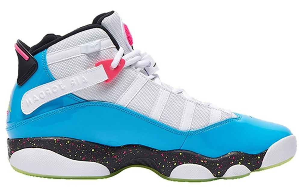 Кроссовки Air Jordan 6 Rings Light Blue Fury