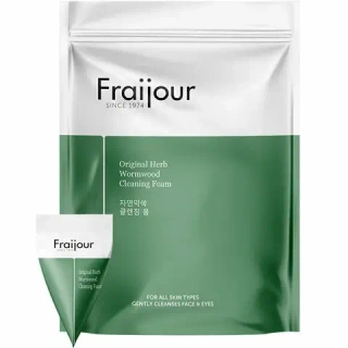 Очищающая пенка с полынью для проблемной кожи Fraijour Original Herb Wormwood Cleansing Foam , 1 шт 5 мл