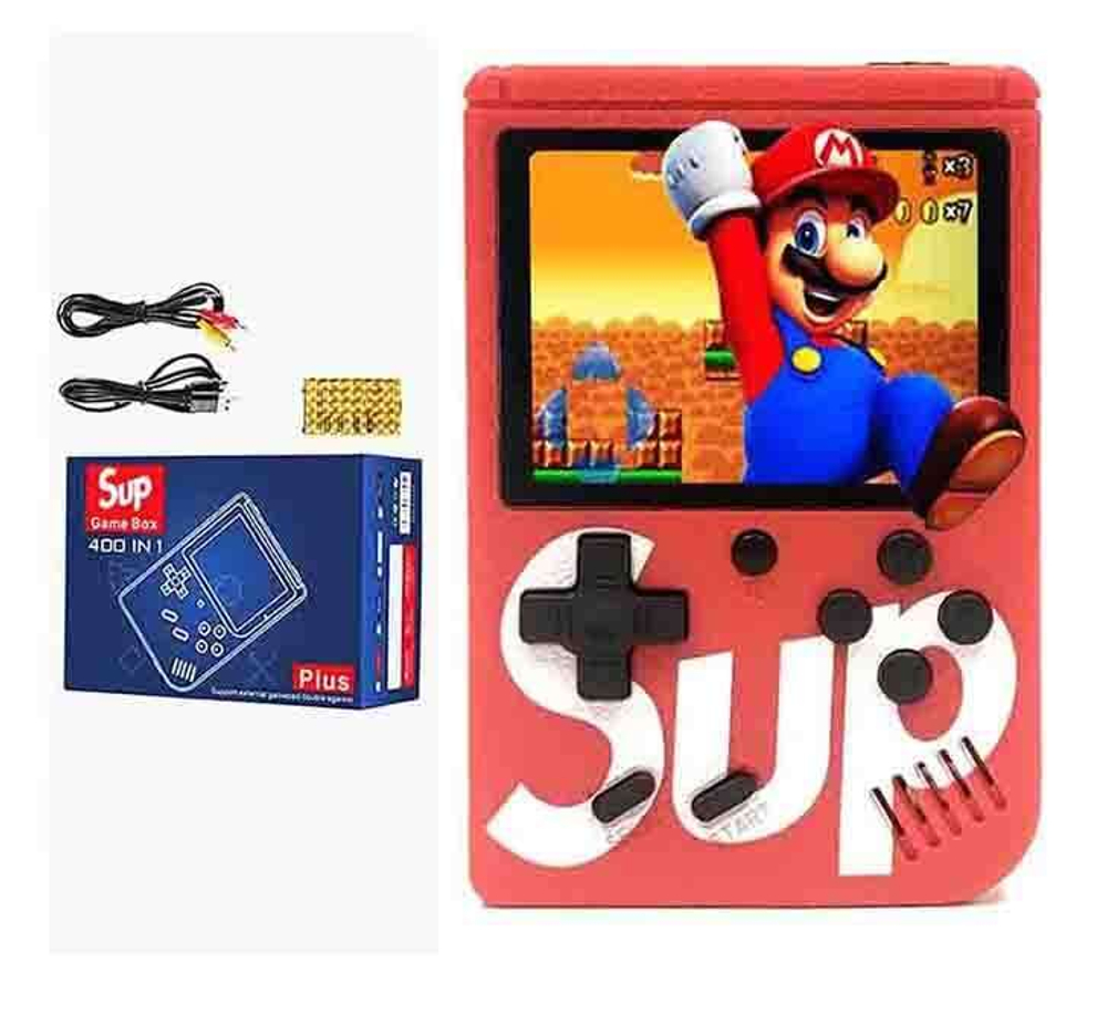 Игровая консоль Game Box SUP Mini 400 игр (красный)