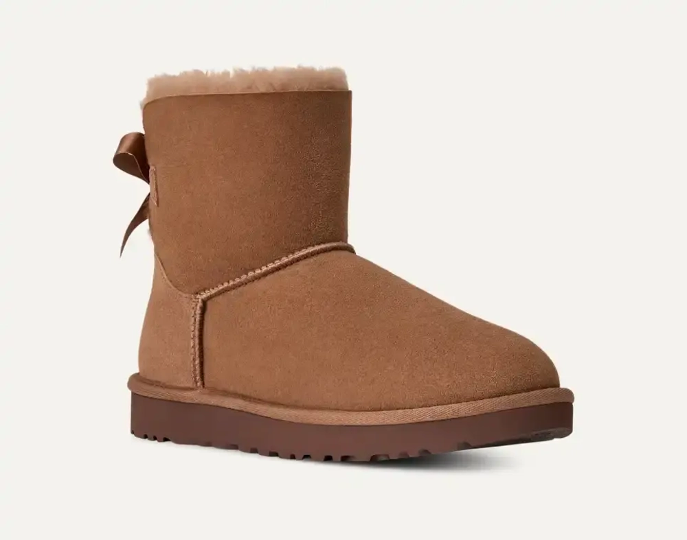 UGG Угги Mini Bailey Bow, коричневый