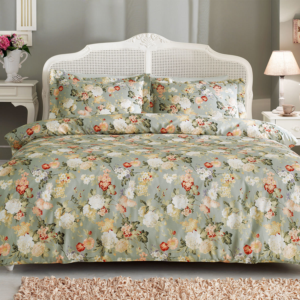 Постельное белье 2 спальное евро Tivolyo home Angelica