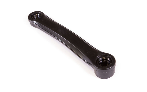 Шатун левый TRIX 165мм, сталь/пластик, резьба 9/16", "ромб", черный