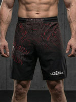 Шорты спортивные тренировочные черные LEGENDA Вальхалла